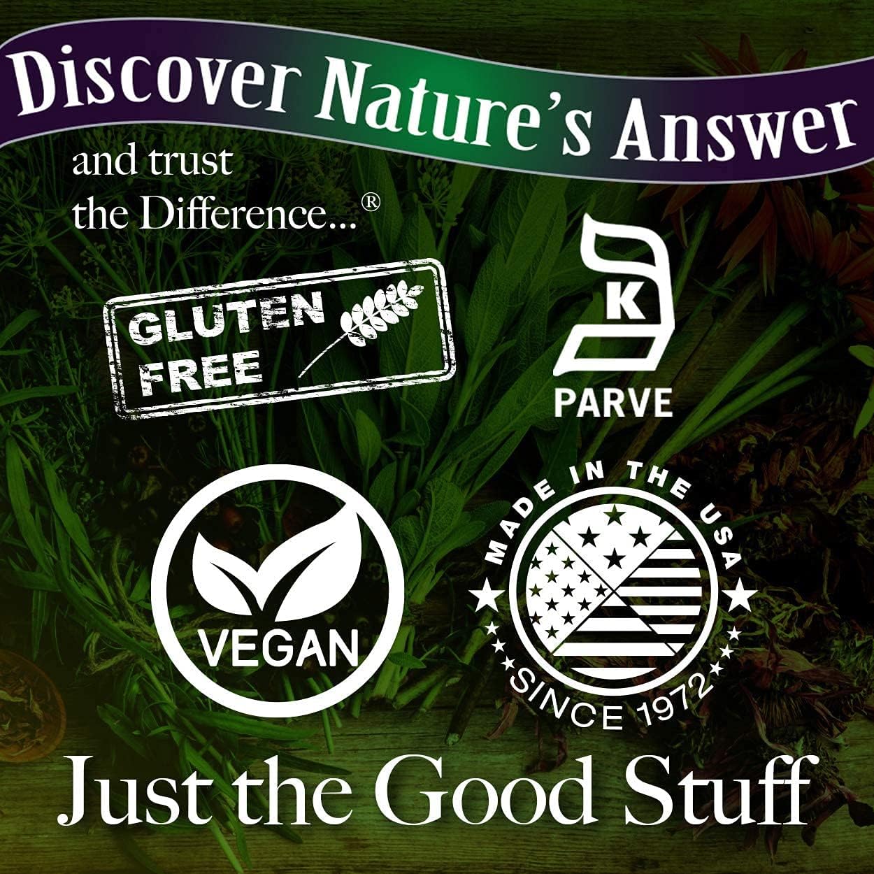 Nature's Answer Butcher's Broom Root Supplement – 90 Capsules (Pack of 2), Vegan & Gluten-Free - görsel 5