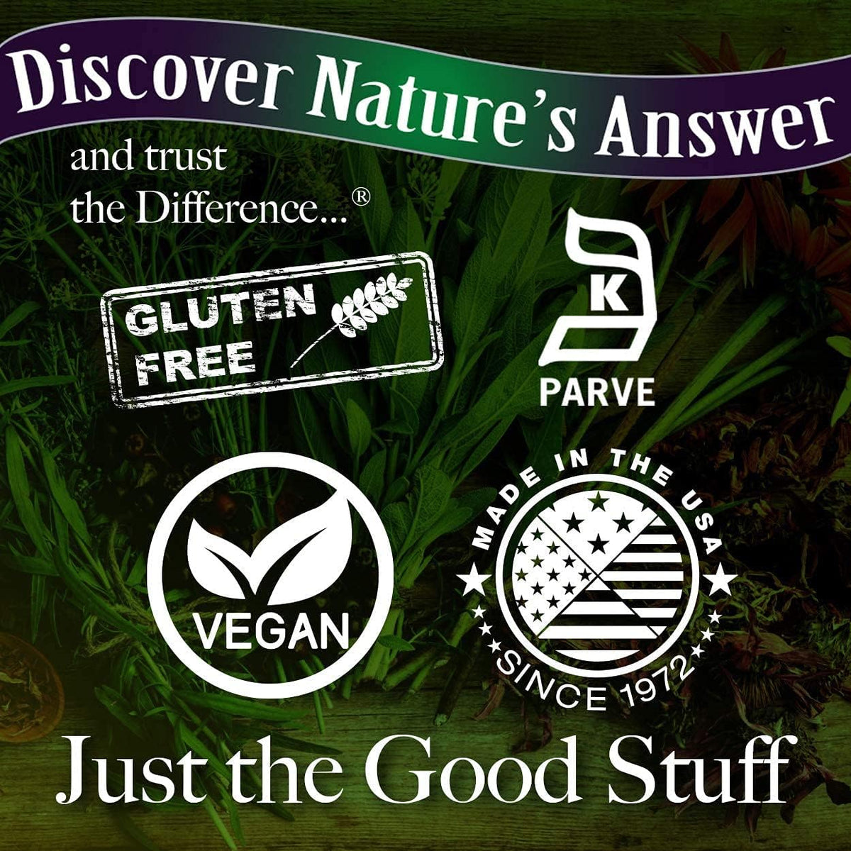 Nature's Answer Butcher's Broom Root Supplement – 90 Capsules (Pack of 2), Vegan & Gluten-Free - görsel 5
