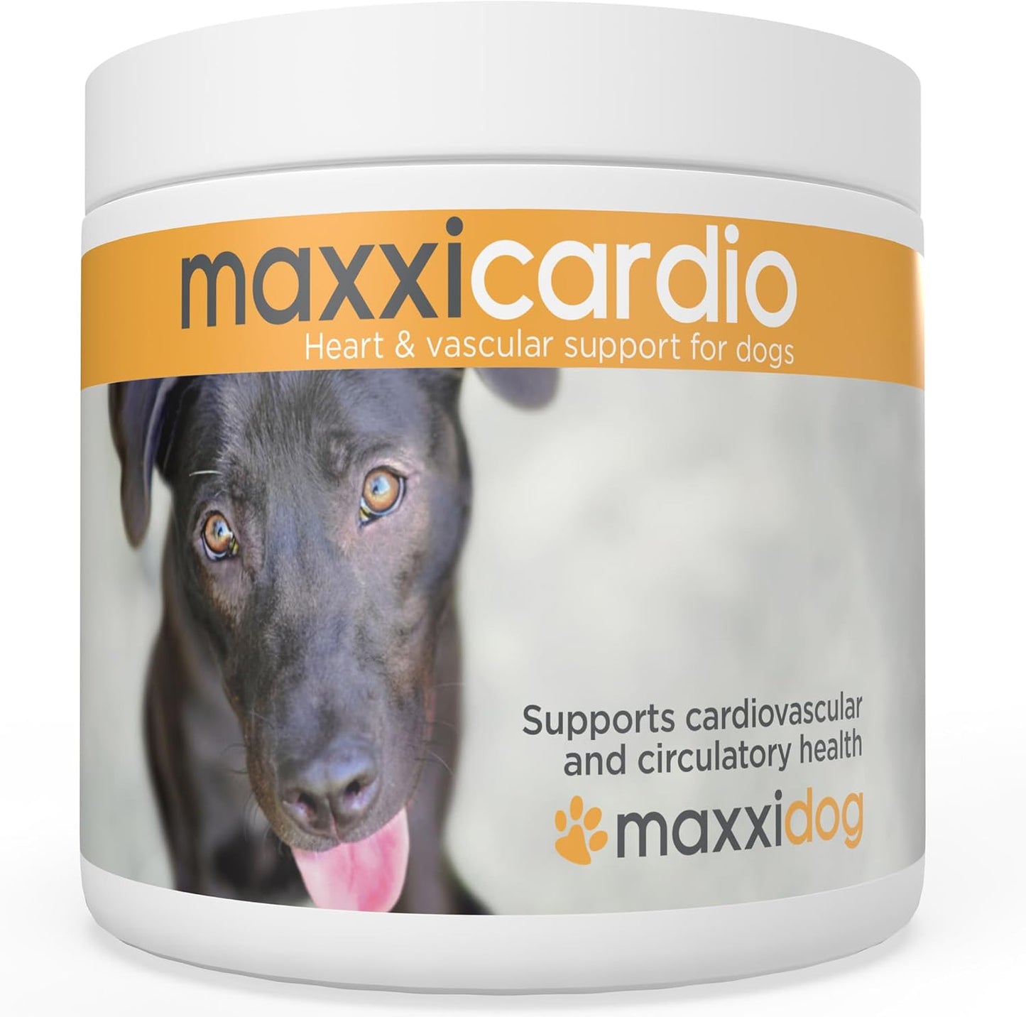 maxxicardio Heart Support for Dogs (Small Size) – Taurine + L-Carnitine + Hawthorn + Ginkgo – Helps Support Circulation, Energy & Stamina – Easy Mix Powder – Made in USA – 90g - görsel 1