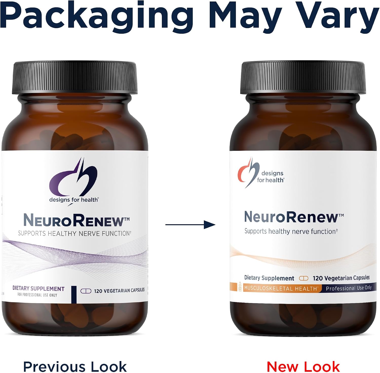 Designs for Health NeuroRenew - Nerve Support Formula with Active B Vitamins, Acetyl L-Carnitine, R-Lipoic Acid - 120 Capsules - görsel 4