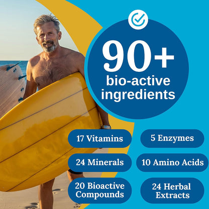 Xtendlife Total Balance Men’s Premium Multivitamin – 90+ Nutrients, 30-Day Supply