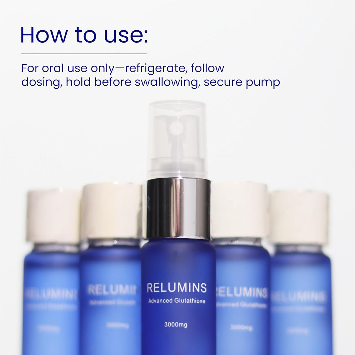 Relumins Highest Dose Sublingual Glutathione Oral Spray – New Advanced Formula 6000mg Plus Zinc - görsel 8