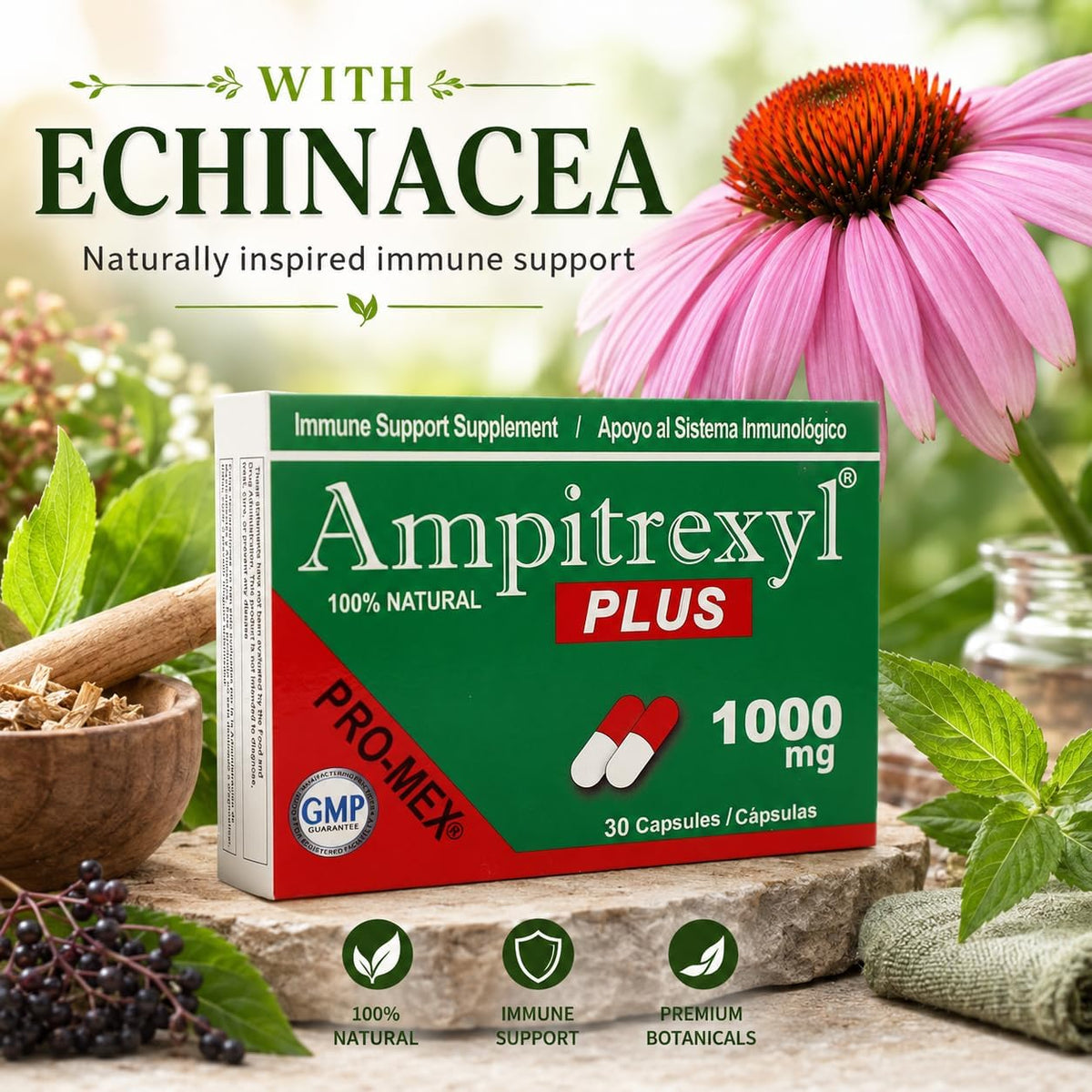 Ampitrexyl Plus Antioxidant Capsules, 1000 mg, 30 Capsules - görsel 5