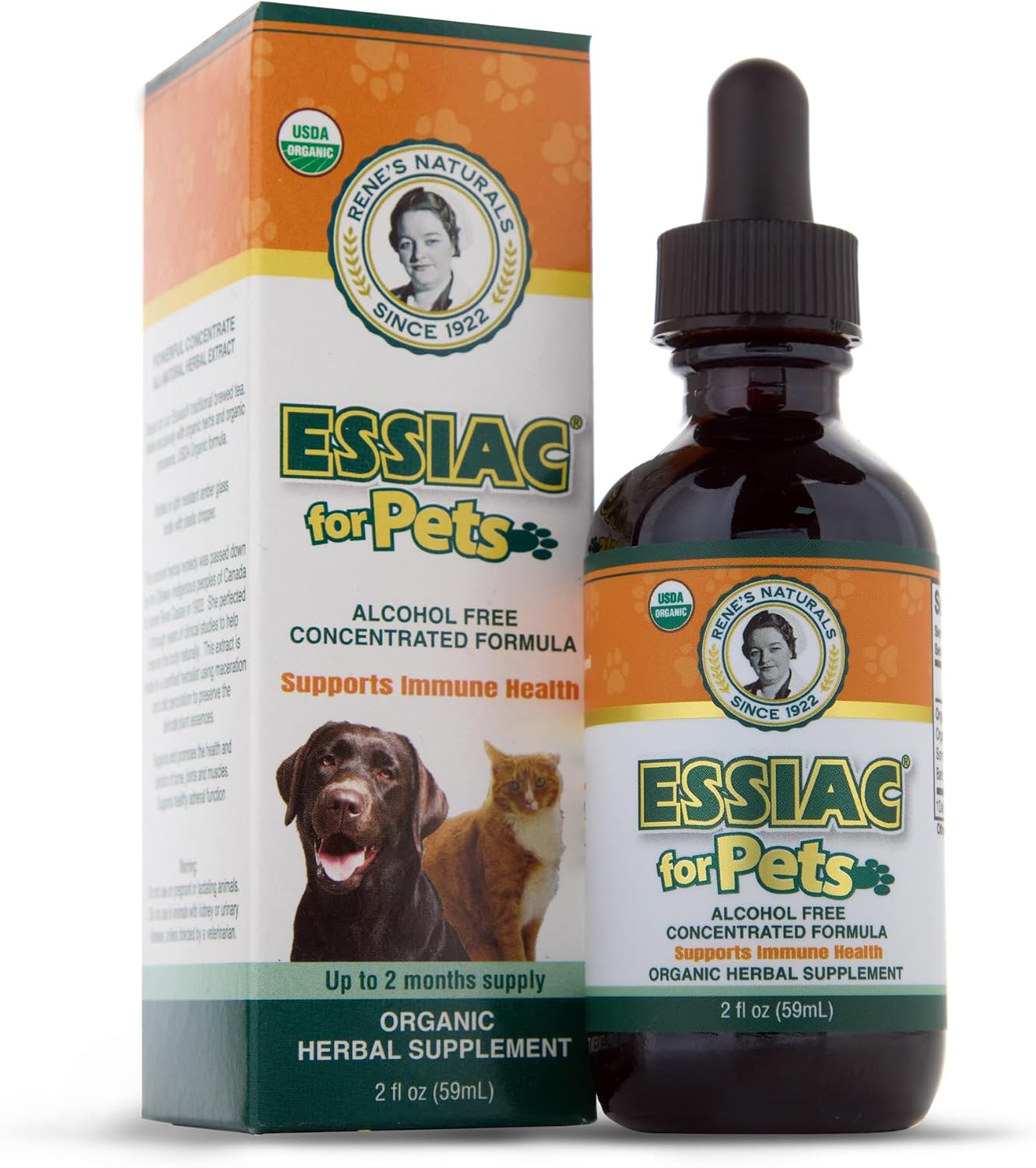 Essiac for Pets - USDA Organic Daily Drops (59 ml) - görsel 1