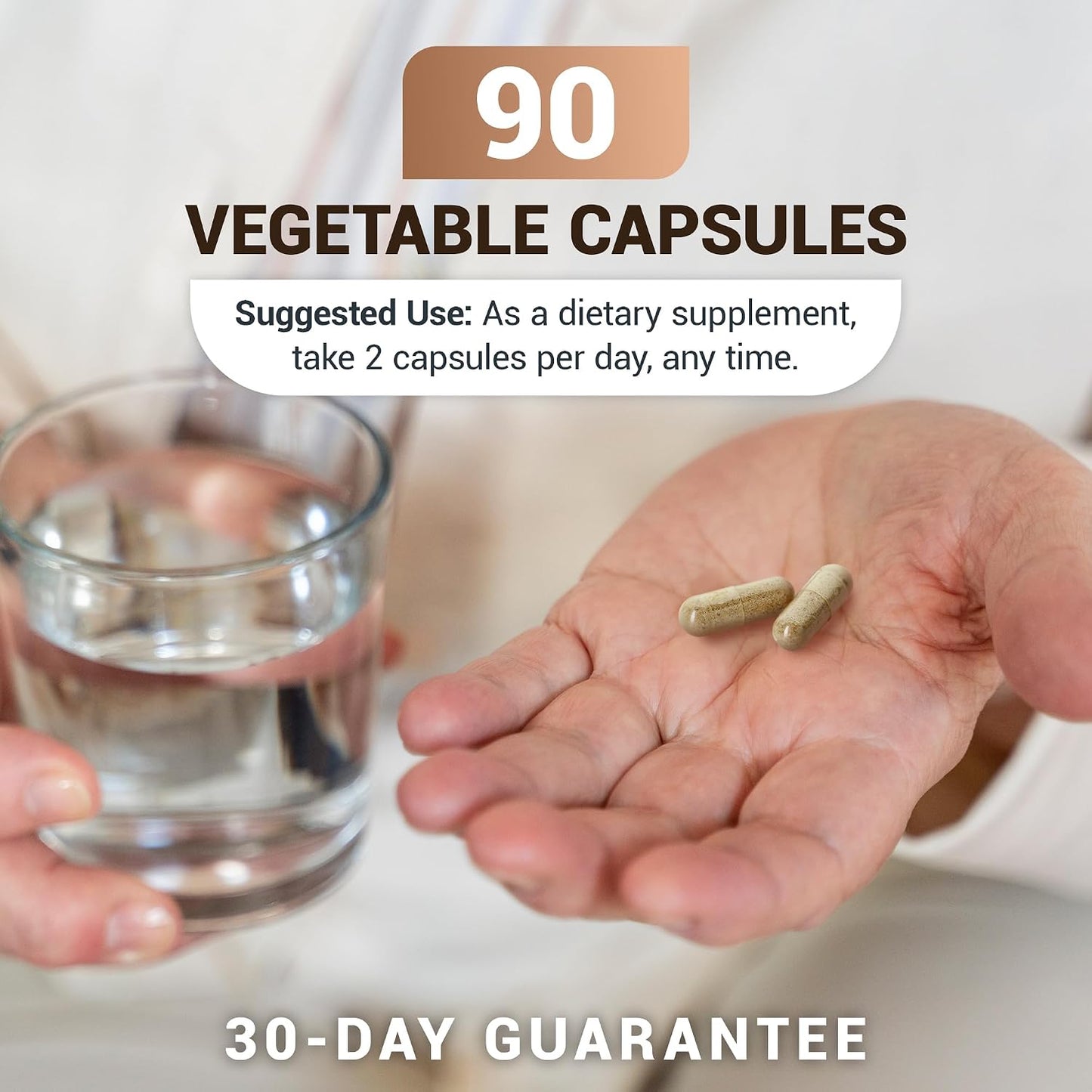 Dr. Berg All-in-One Vitamins for Hair, Skin & Nails - Advanced Formula with Biotin, Saw Palmetto, DHT Blocker & Trace Minerals - 90 Veg Capsules - görsel 8