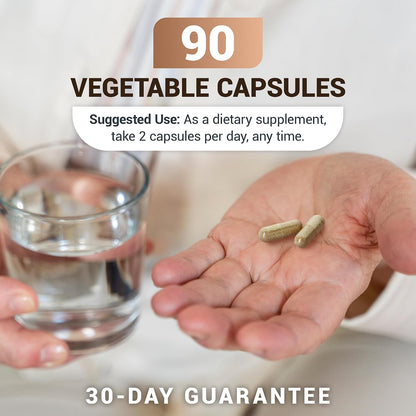 Dr. Berg All-in-One Vitamins for Hair, Skin & Nails - Advanced Formula with Biotin, Saw Palmetto, DHT Blocker & Trace Minerals - 90 Veg Capsules