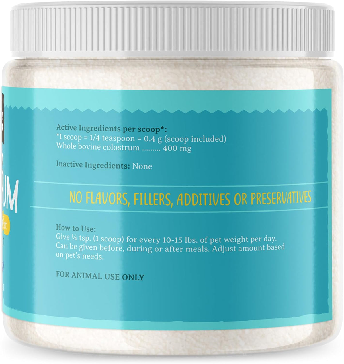Raw Paws Bovine Colostrum for Dogs and Cats, 142g - görsel 2