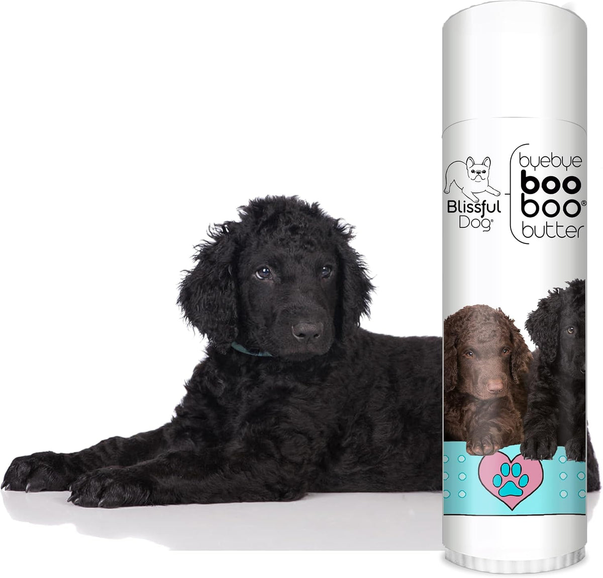 The Blissful Dog Curly-Coat Retriever Boo Boo Butter, 0.5 oz - görsel 2