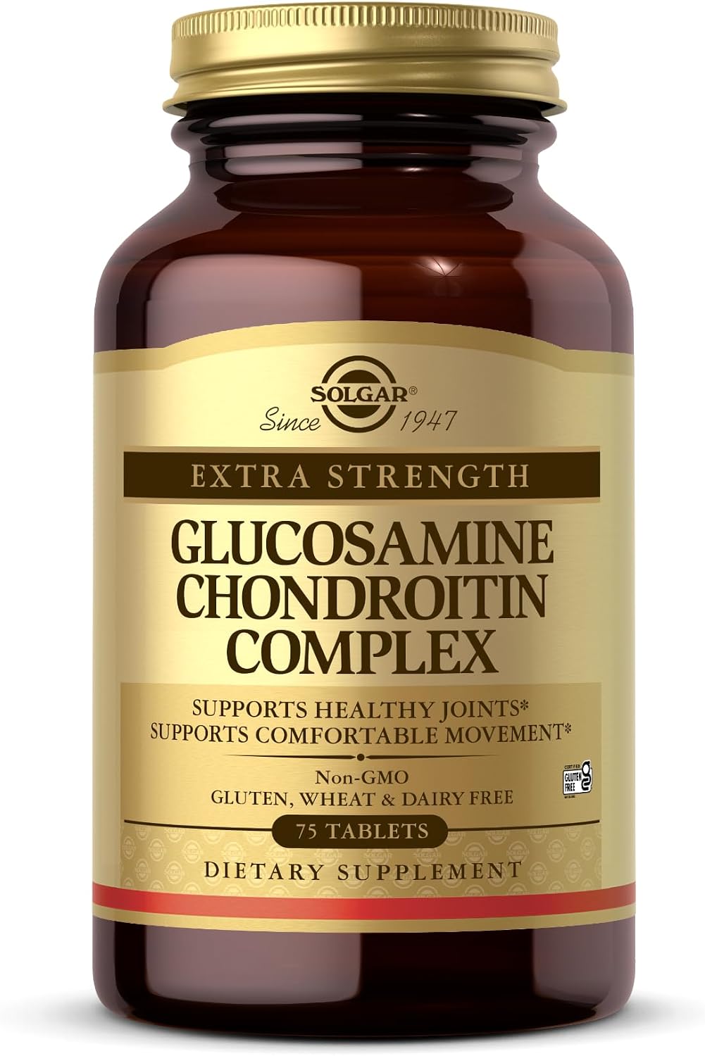 Solgar Extra Strength Glucosamine Chondroitin Complex, 75 Tablets - görsel 1