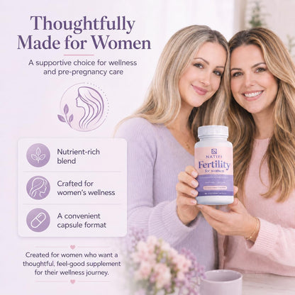 Natifi Conception Antenatal Vitamins (2 Bottles) - Pre Pregnancy Multivitamin with Myo Inositol & Folic Acid – Image 5