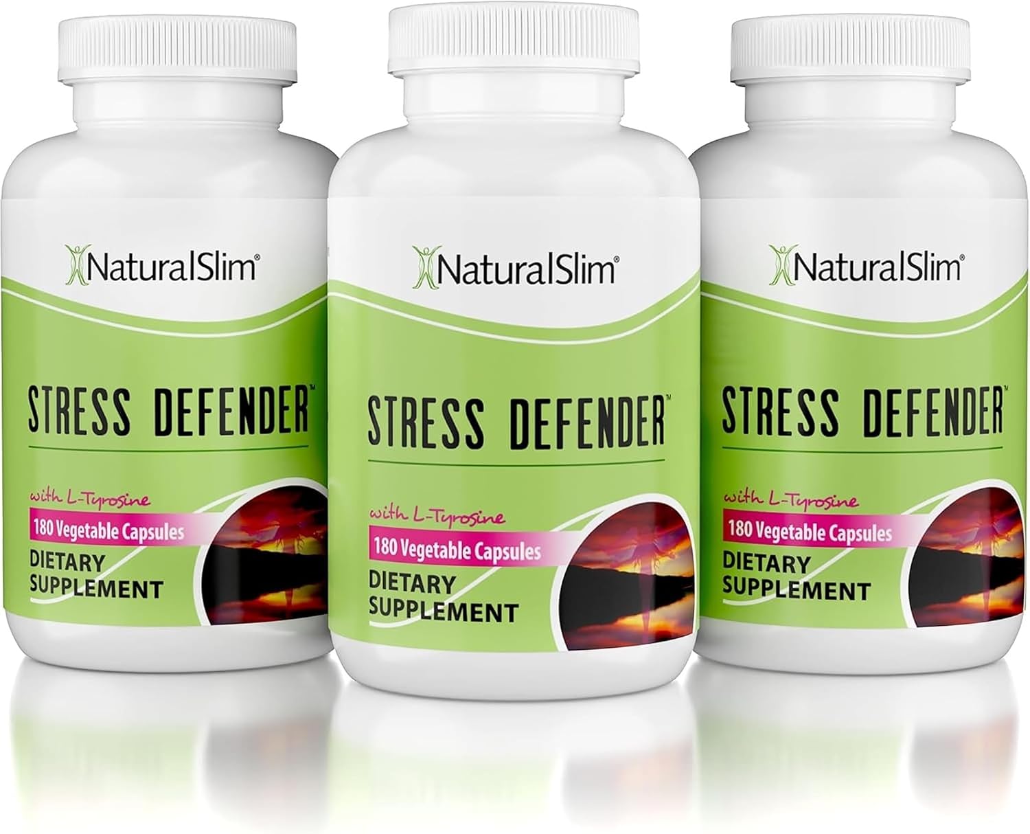 NaturalSlim Stress Defender – Cortisol Reducer & Stress Support with Vitamin B5 & L-Tyrosine (180 Vegetable Capsules) - görsel 10