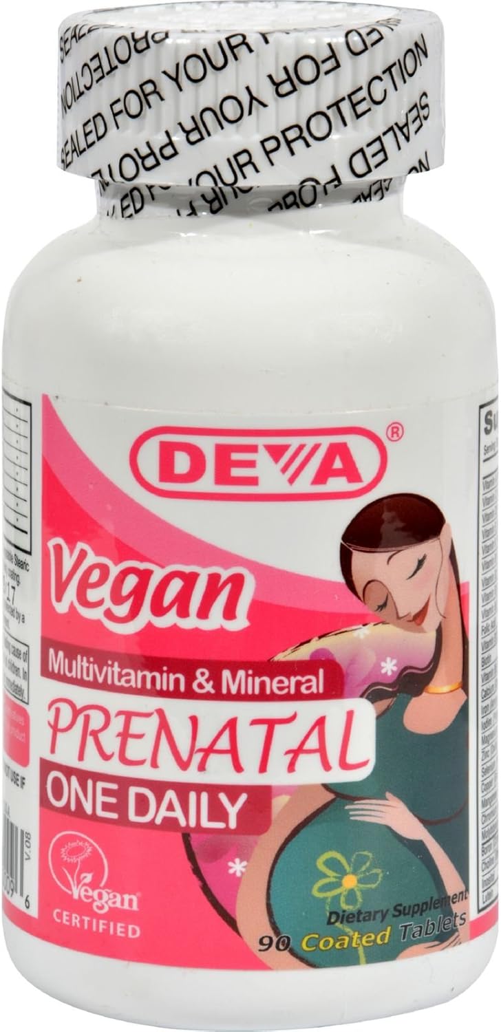 Deva Vegan Prenatal Multivitamin and Mineral – 90 Tablets - görsel 1
