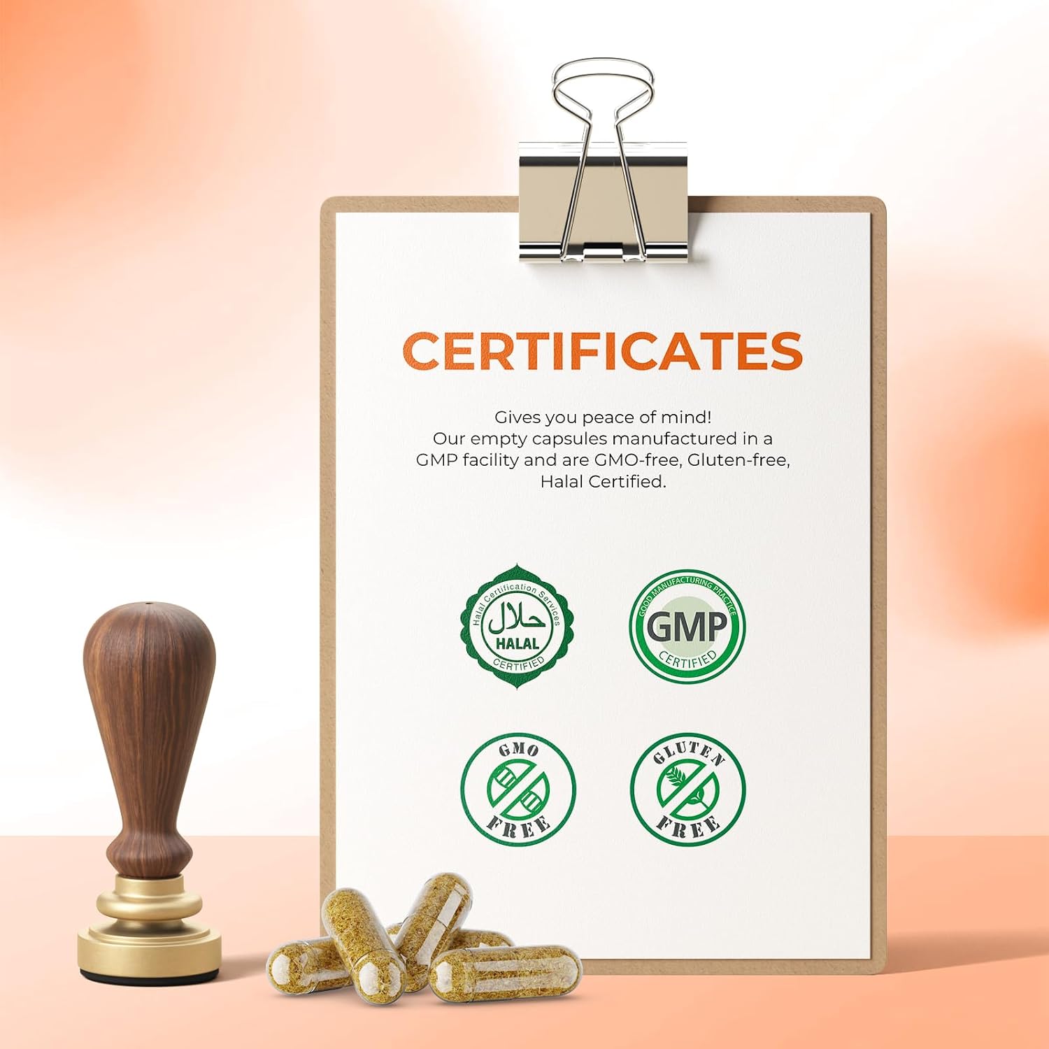 Empty Gelatin Capsules Size 4 (100 Count) with 2 Filling Spoons - görsel 6