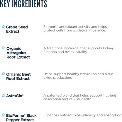 Revive MD Kidney Support Food Supplement – Kidney Cleanse & Detox Capsules for Overall Health & Function – Vegan Friendly, Gluten-Free & Soya-Free (135 Vegetarian Capsules, 45 Servings)