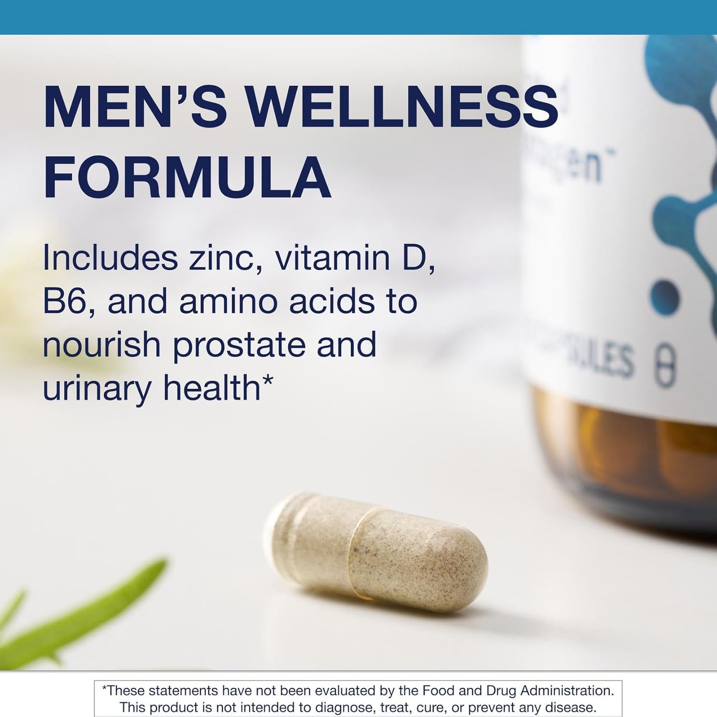 Metagenics Concentrated Ultra Prostagen - Prostate & Urinary Health with Saw Palmetto, Stinging Nettle, Lycopene & Zinc - Supports Hormonal Balance & Immune Health - Non-GMO - 60 Capsules - görsel 3