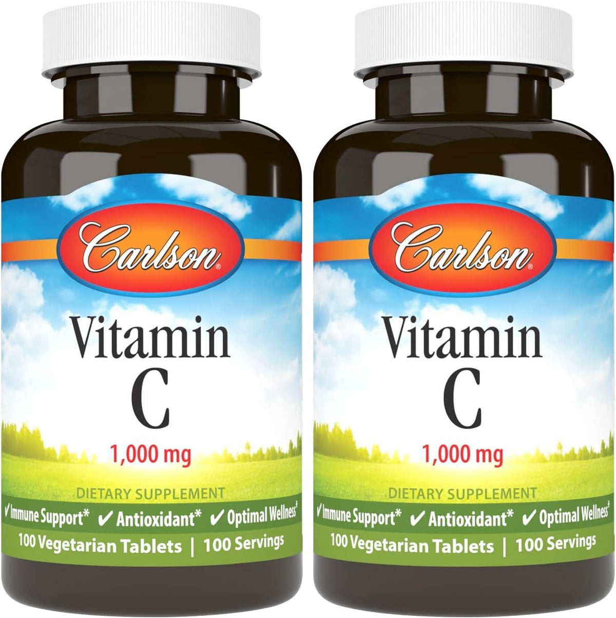 Carlson Vitamin C 1,000 mg, 100 Tablets - görsel 7