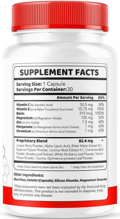 GlucoRegen Capsules – Premium Advanced Support Formula (Pack of 5, 150 Capsules)
