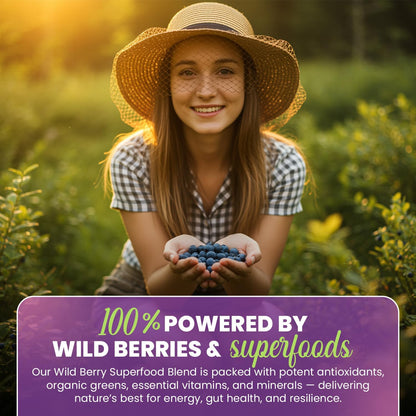 Greens+ Advanced Multi Wild Berry Superfood Powder