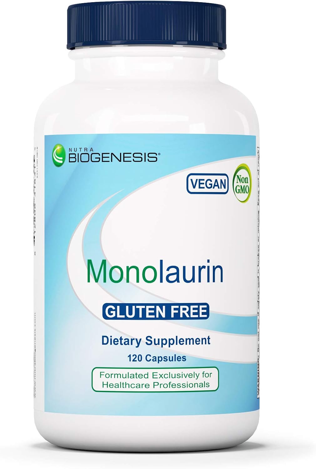 Nutra BioGenesis Monolaurin - 1000mg Vegan Capsules, 120 Capsules - görsel 1