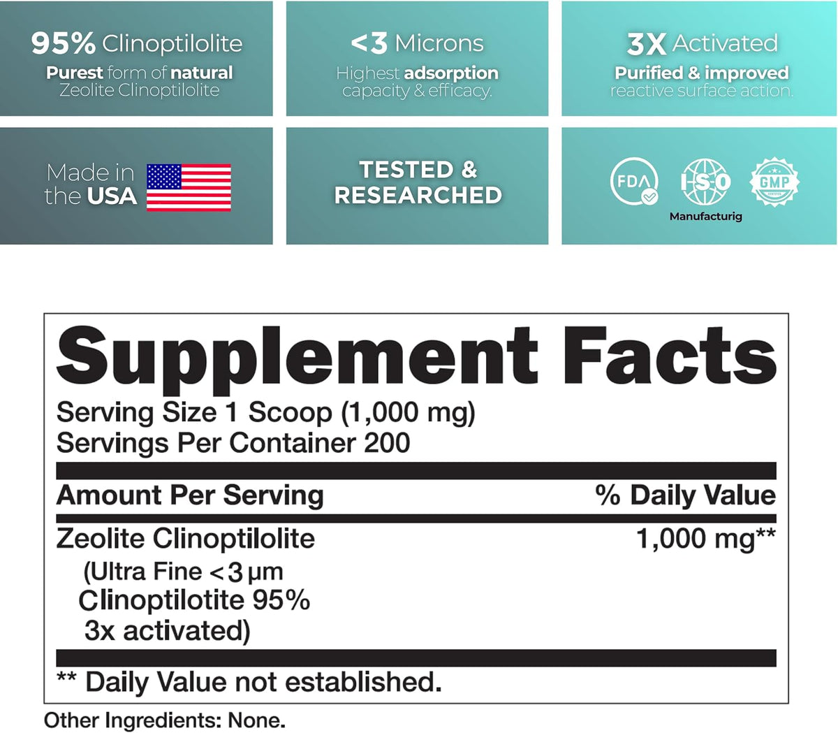 TODICAMP Zeolite Detox Sorbolit – Zeolite Binder Supplement for Full Body Detox – Gut Cleanse, Cellular and Liver Detox (1 Pound (Pack of 1)) - görsel 7