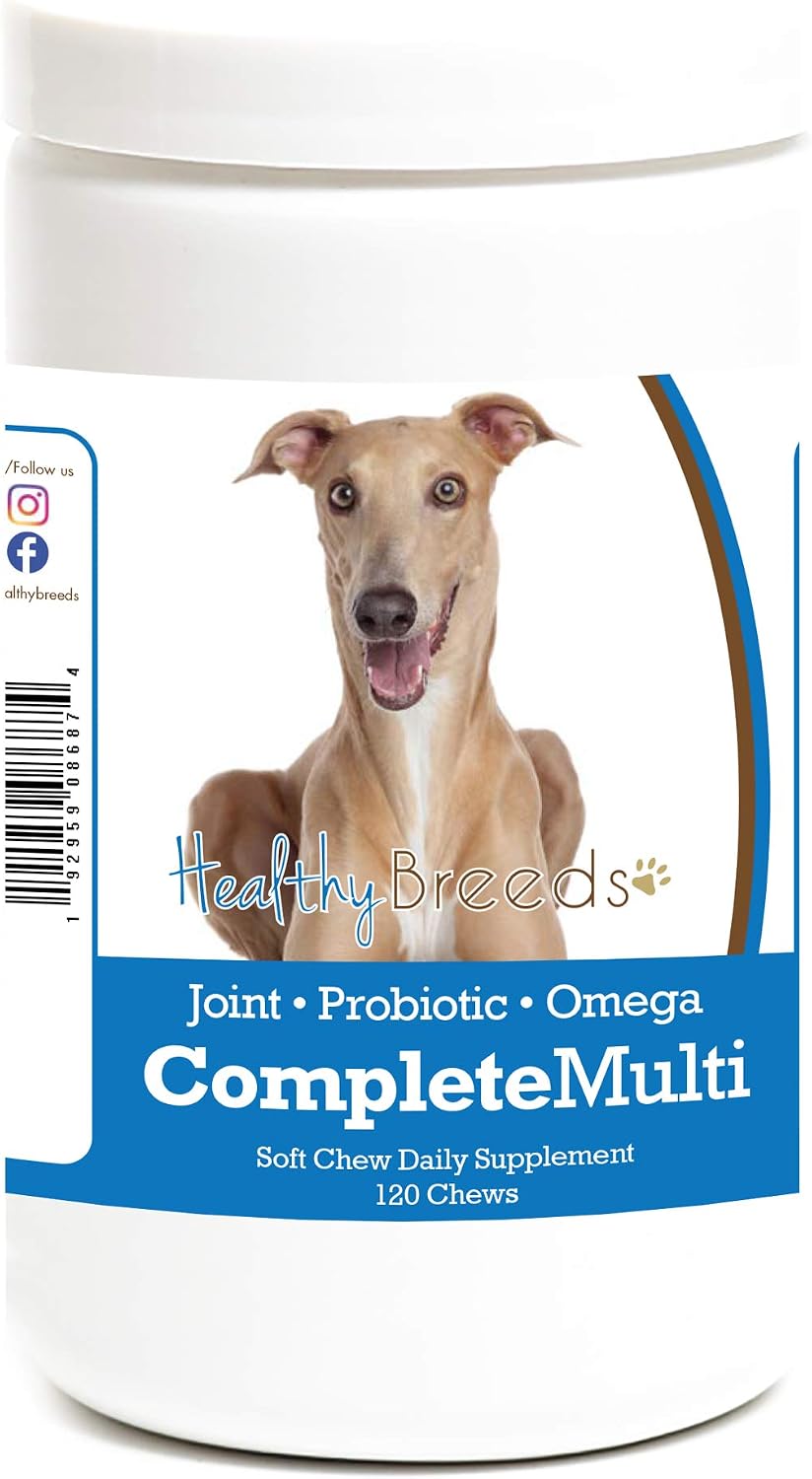 Healthy Breeds Italian Greyhound All in One Multivitamin Soft Chews 120 Count - görsel 1
