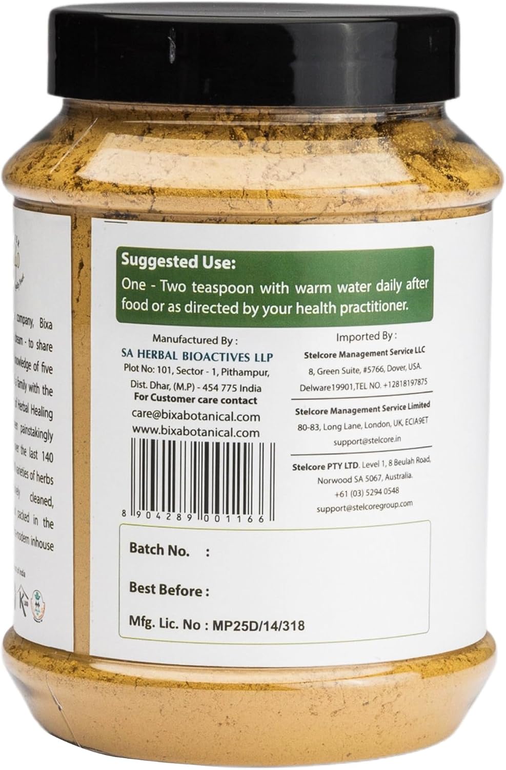 bixa BOTANICAL Mucuna Pruriens Powder – Velvet Bean – 454 g, Gluten-free, Non-GMO, Vegan - görsel 7