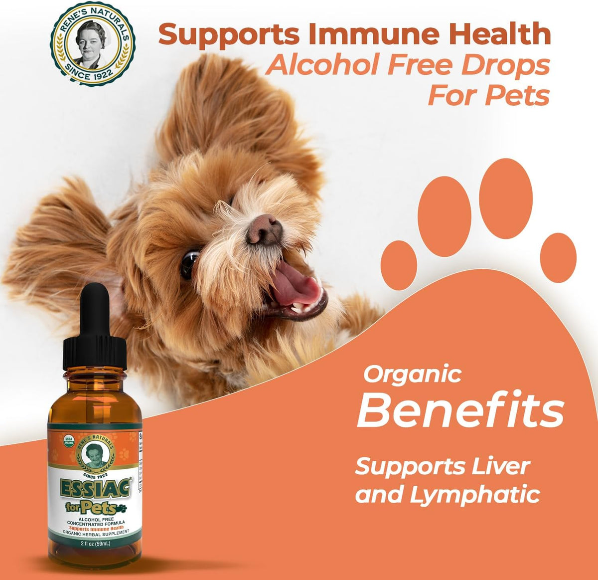 Essiac for Pets - USDA Organic Daily Drops (59 ml) - görsel 10
