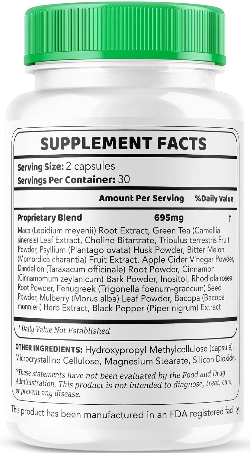 Kick Start Glyco Optimiser Capsules (60 Capsules) - görsel 8