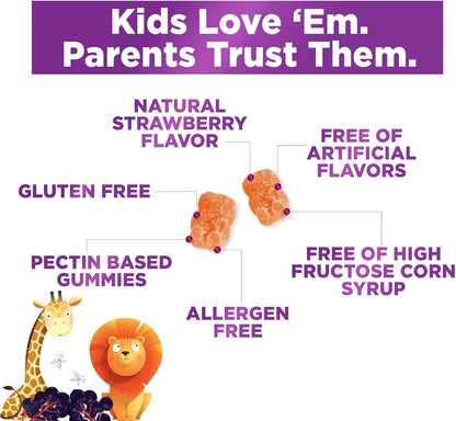 Nature's Nutrition Children's Multivitamin Gummies – Berry Flavour – 60 Gummies