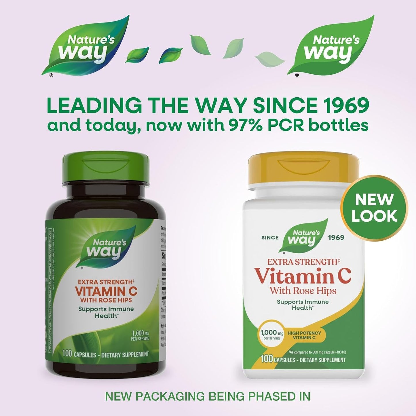Nature's Way Vitamin C with Rose Hips Extra Strength, 1000 mg - görsel 2