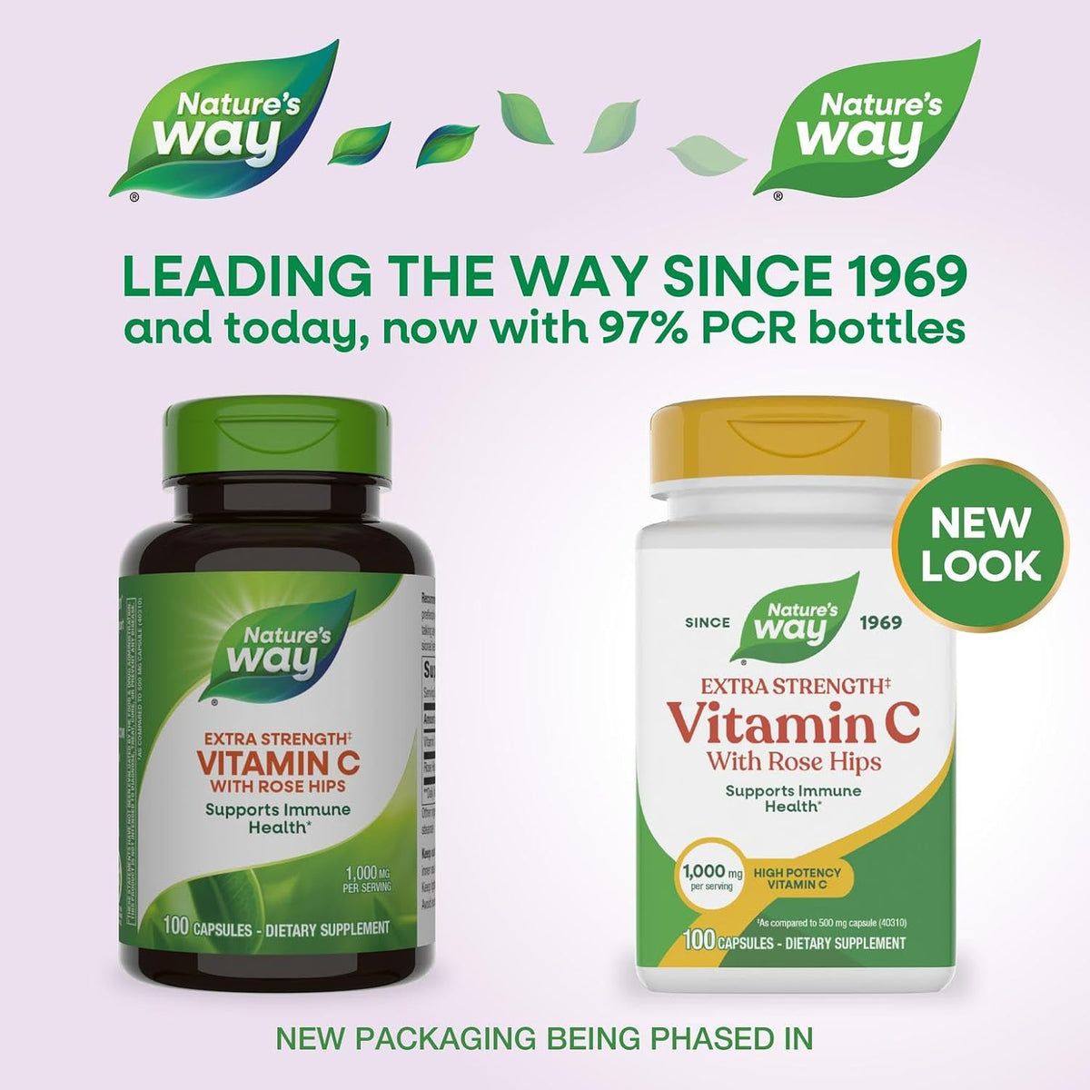 Nature's Way Vitamin C with Rose Hips Extra Strength, 1000 mg - görsel 2