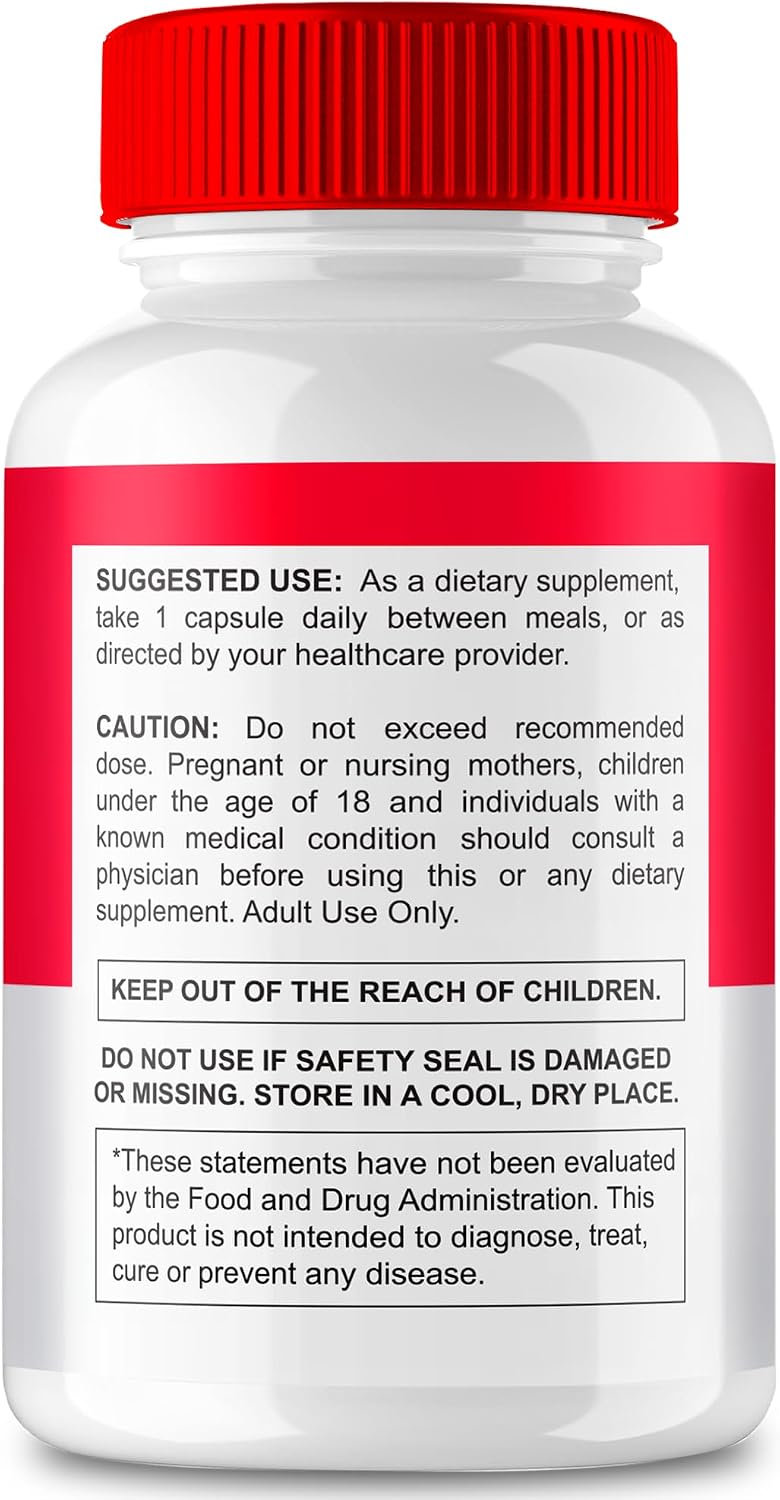 GlucoBio Capsules, Official GlucoBio Support Supplement – Potent Formula, GlucoBio Health and Wellbeing Capsules (60 Capsules) - görsel 3