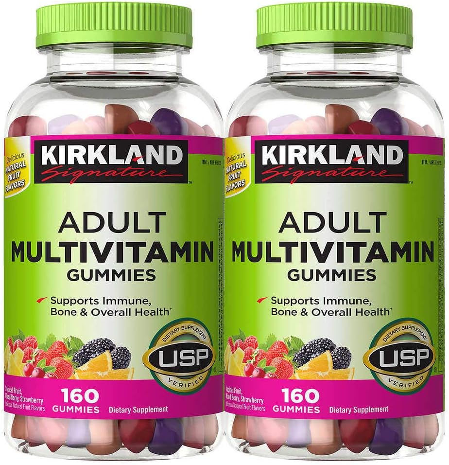 Kirkland Signature Adult Multi Gummies - 320 Gummies (2 Pack) - görsel 1