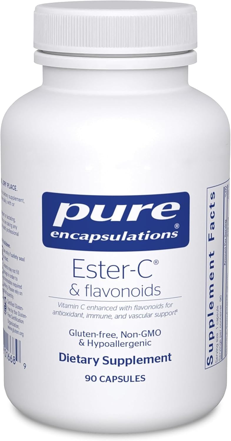 Pure Encapsulations Ester-C & Flavonoids - görsel 1