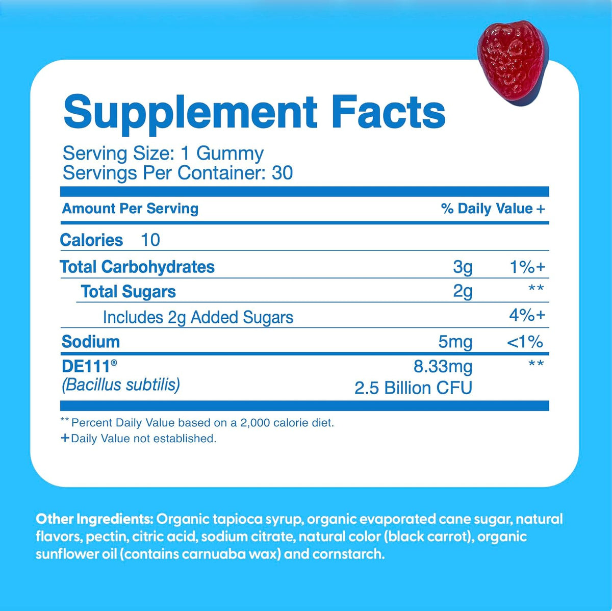 Feel Great USDA Organic Kids Probiotics Gummies - görsel 4