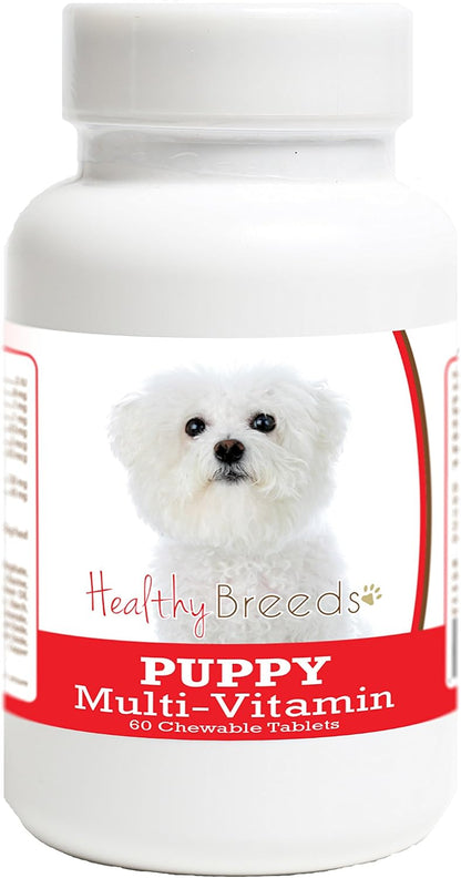 Healthy Breeds Bichon Frise Puppy Dog Multivitamin Tablets 60 Count