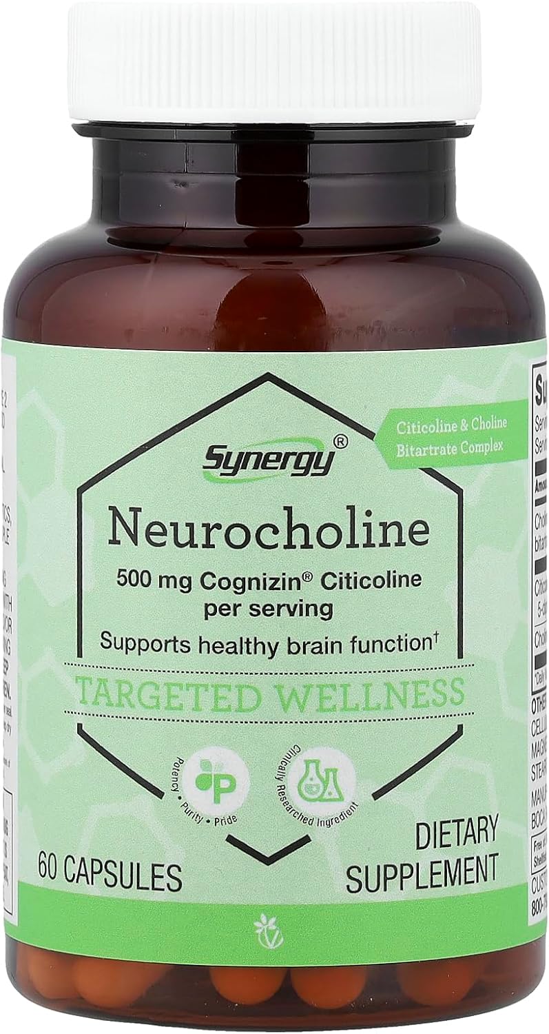 Vitacost Synergy® Neurocholine, 60 Capsules - görsel 1
