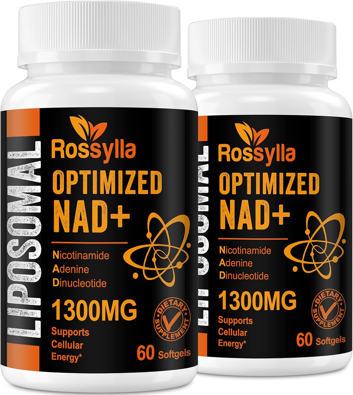 Rossylla 1300 mg Liposomal NAD+ Supplement - Highest Absorption - 60 Capsules - görsel 8