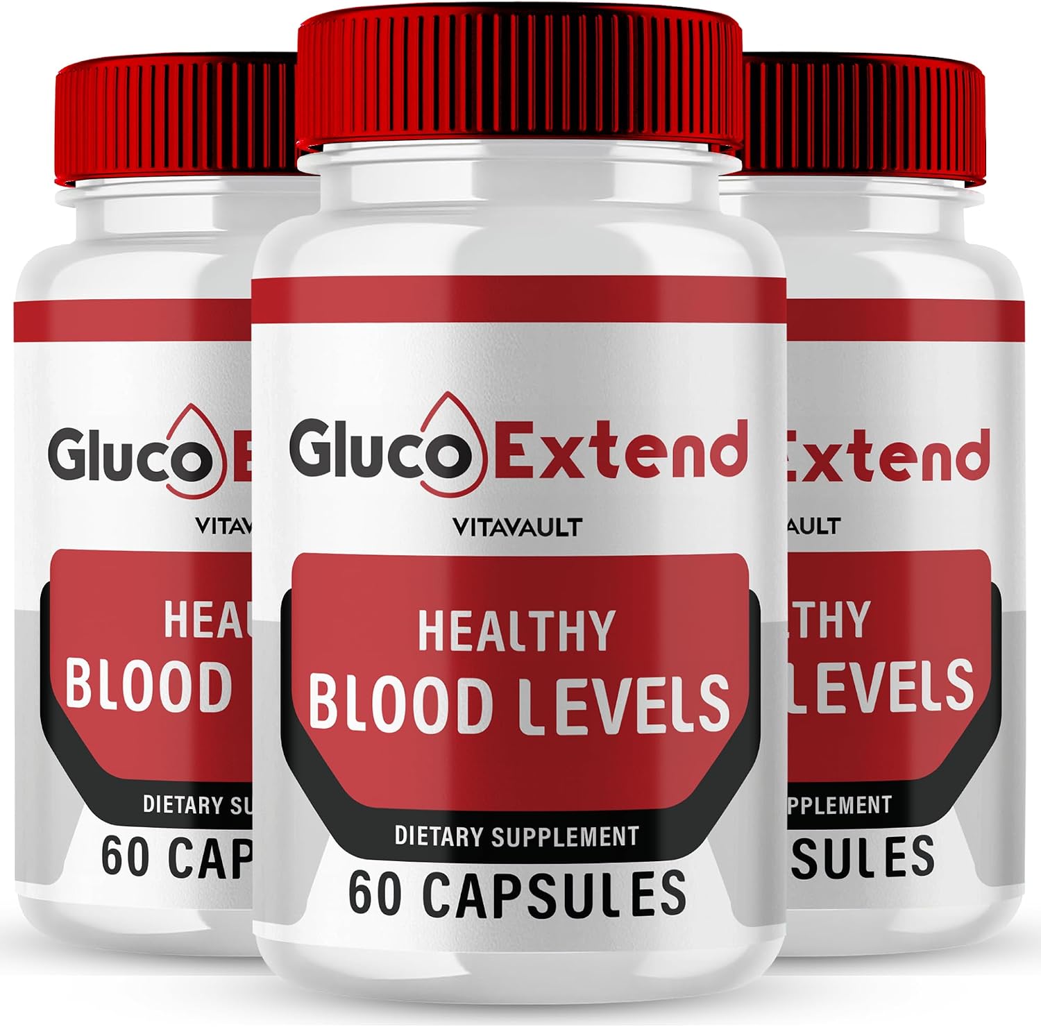 Gluco Extend Capsules – Maximum Strength GlucoExtend Support Formula (Pack of 3) - görsel 1