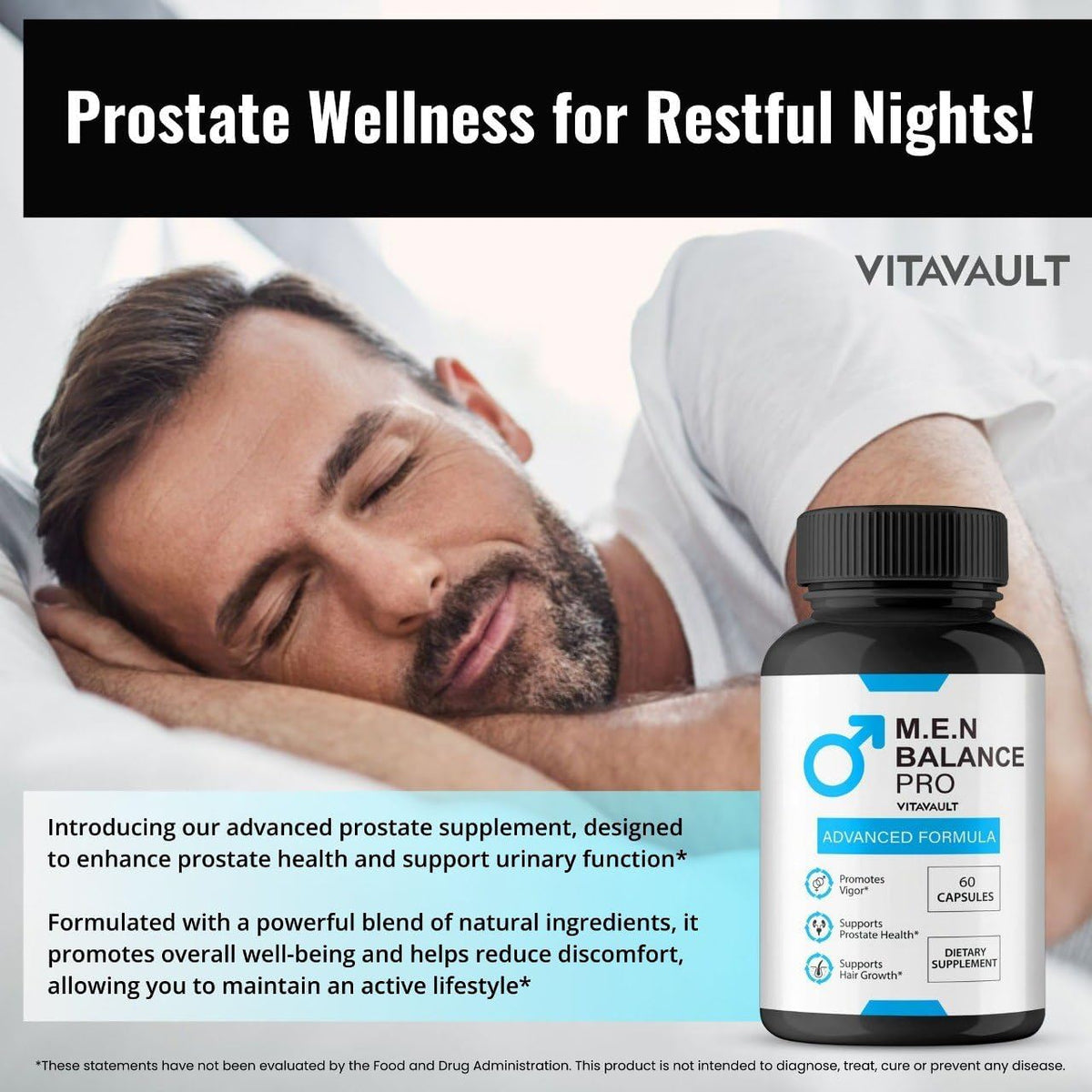 Vitavault M.E.N Balance Pro Capsules (3 Pack) - görsel 4