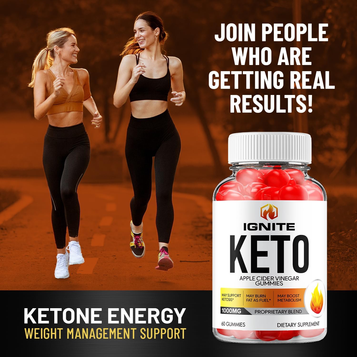 Ignite Keto ACV Gummies - Advanced Formula Keto Plus ACV Food Supplement (60 Gummies) - görsel 4