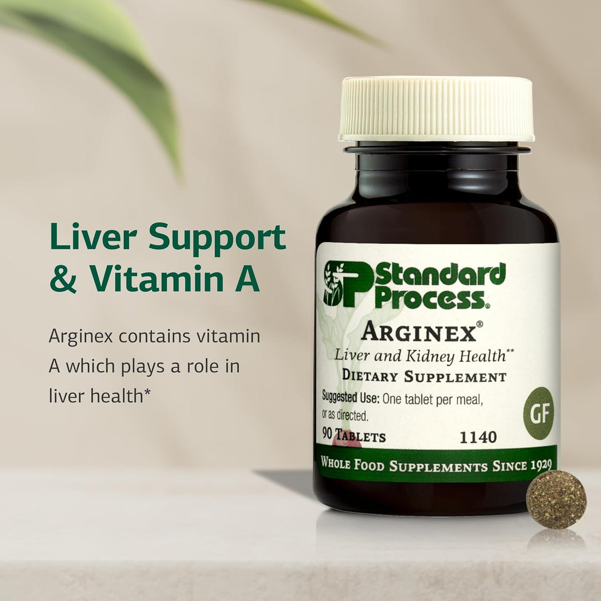 Standard Process Arginex - Liver & Kidney Health Food Supplement - 90 Tablets - görsel 3