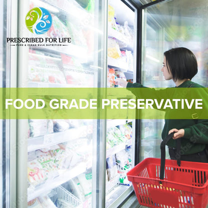 Prescribed For Life BHT Powder, Powdered Butylated Hydroxytoluene for Food Preservation, Vegan, Gluten-free, Non GM, Unbleached, Soya Free (5kg / 11lb)