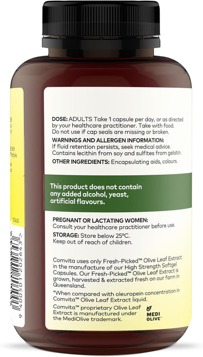 Comvita Olive Leaf High Strength Capsules 120 Capsules