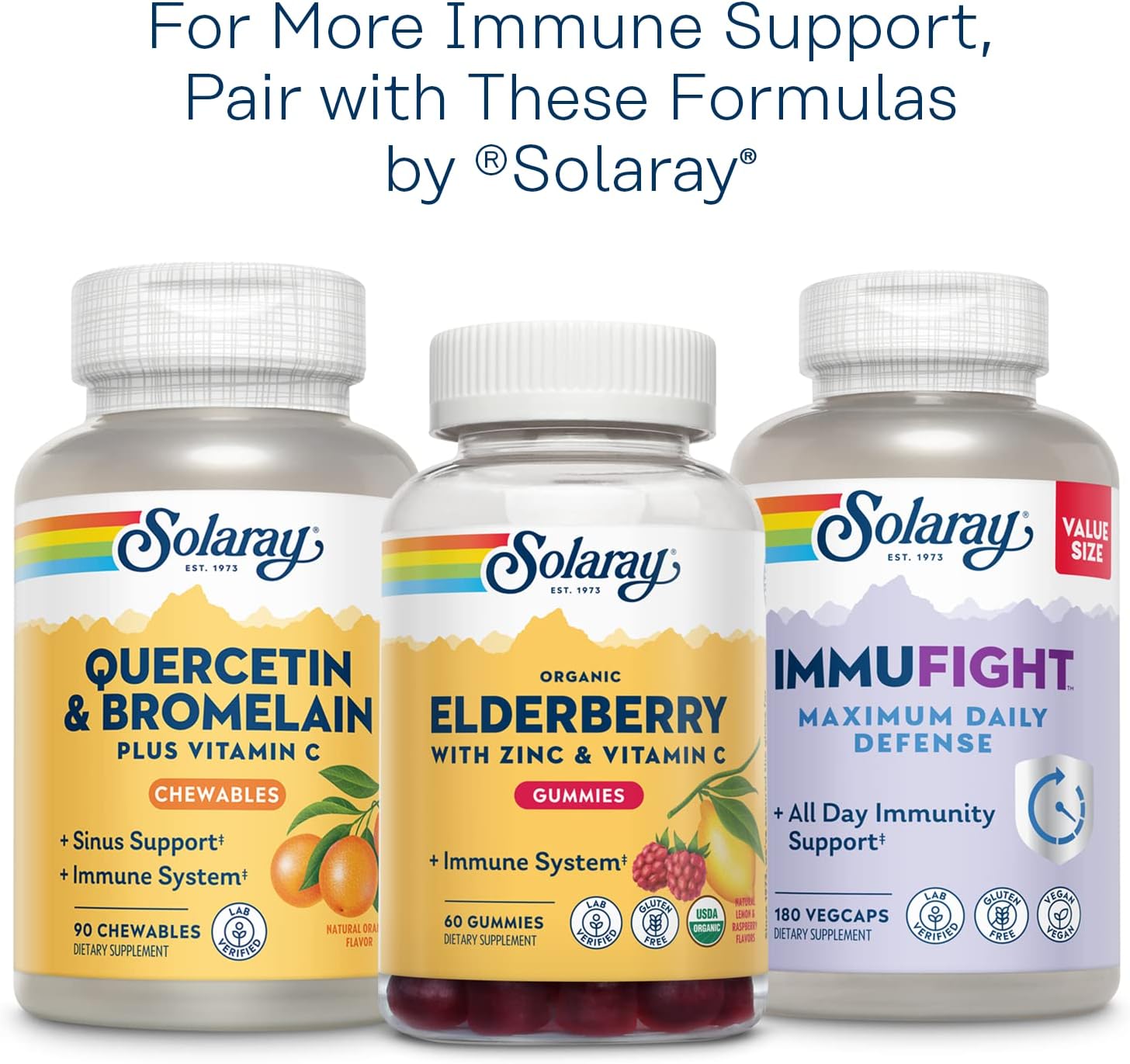 SOLARAY Vitamin C 500mg with Citrus Bioflavonoids - görsel 6