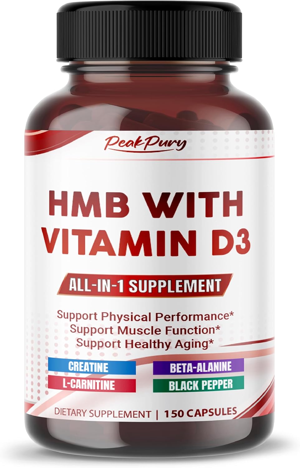 Ultra HMB with Vitamin D3 6000 IU – Muscle Recovery & Bone Health Supplement - görsel 1