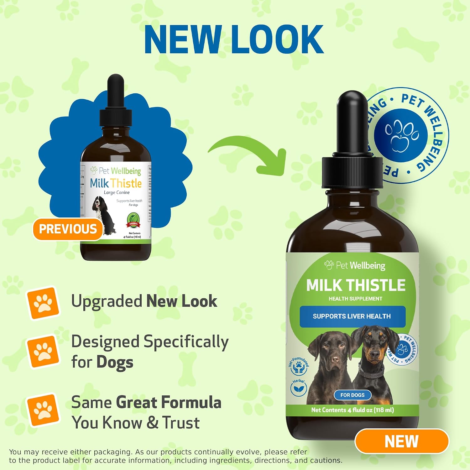 Pet Wellbeing Milk Thistle for Dogs – Organic Milk Thistle, Supports Healthy Liver Function & Detoxification – NASC Certified & Vet-Formulated – 118 ml Liquid - görsel 9