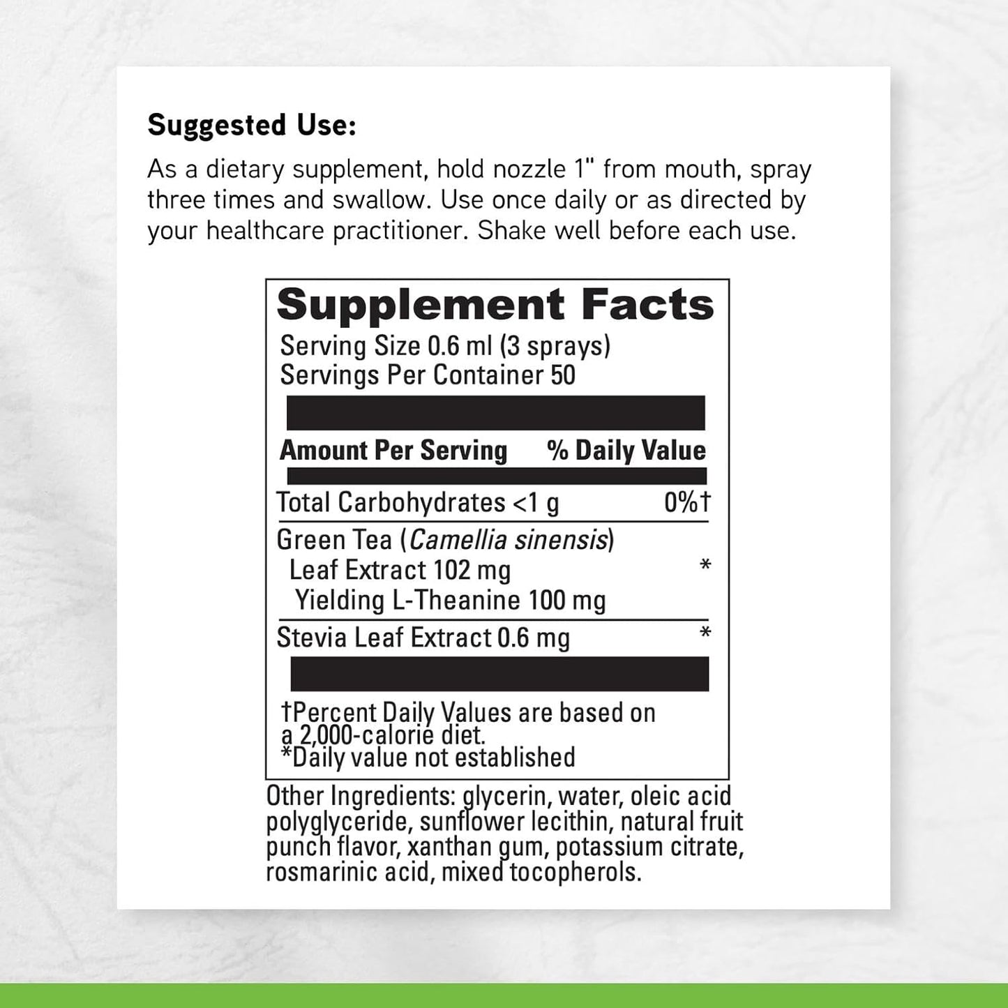 DAVINCI Labs Liposomal L-Theanine - Food Supplement for Stress Management, Concentration, Focus and Relaxation - Vegetarian, Gluten-Free, Soya-Free, Dairy-Free - 30 ml - görsel 6
