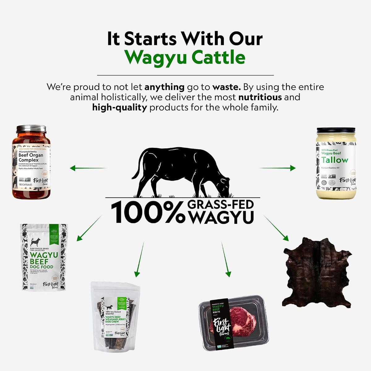 First Light Farms Grass-Fed Beef Liver Capsules - Freeze-Dried, 180 Capsules - görsel 2
