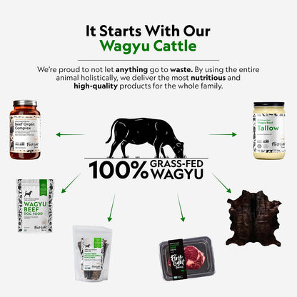 First Light Farms Grass-Fed Beef Liver Capsules - Freeze-Dried, 180 Capsules